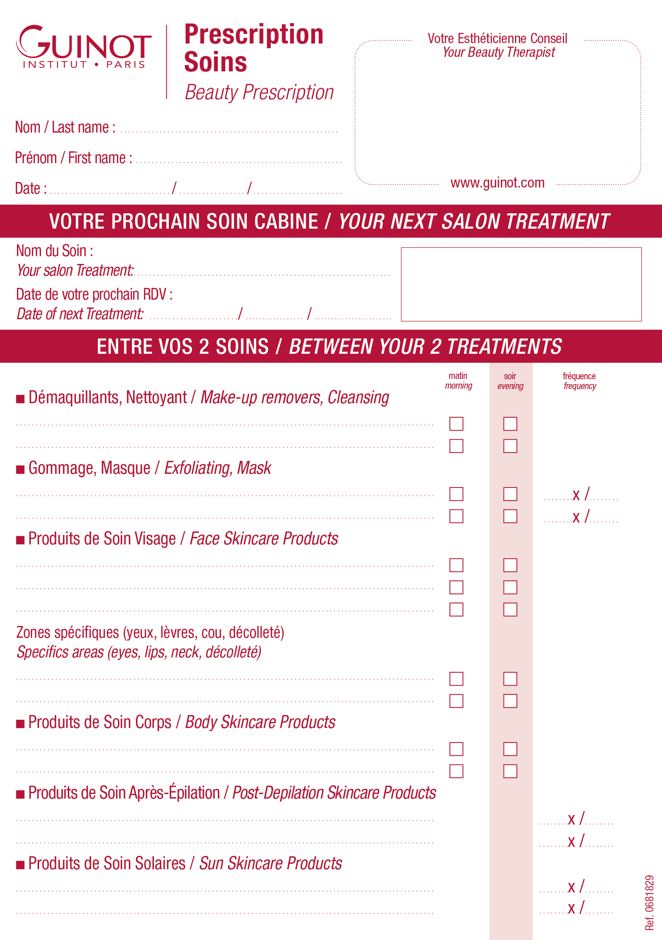 Treatment Prescription Pads x 50pkt