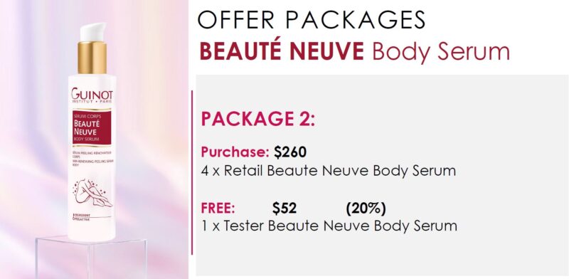 Beauty Neuve Body Serum Package 2